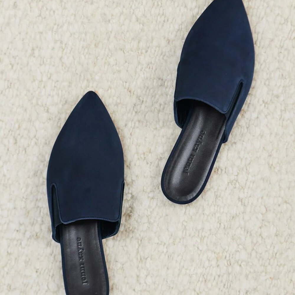 Jenni Kayne Oiled Leather Mules